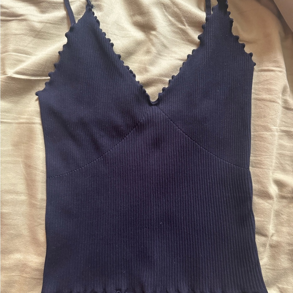Free People Navy Camisole Top
